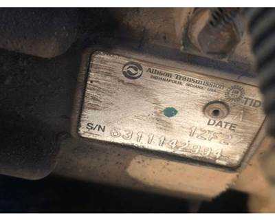 Allison 2200 HS Transmission for a Workhorse W62