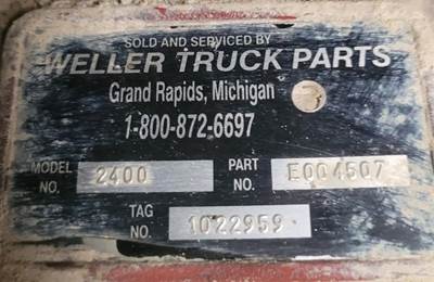 Allison 2400 Series Transmission for a International 1652