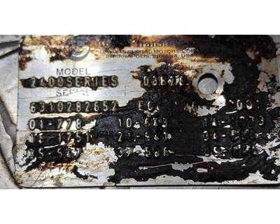 Allison 2400 Series Transmission for a International 4300