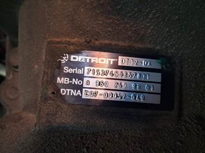 Detroit DT12-DA Transmission