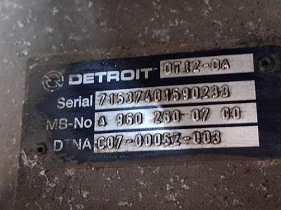 Detroit DT12-DA Transmission for a Freightliner CASCADIA
