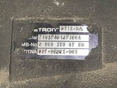 Detroit DT12-DA Transmission for a Freightliner CASCADIA