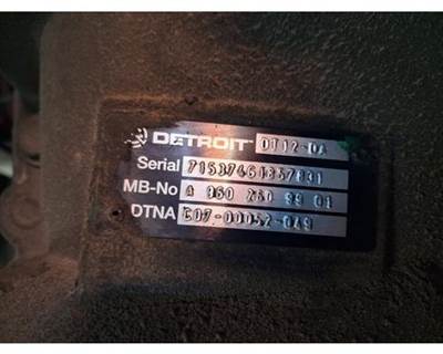 Detroit DT12-DA Transmission for a Freightliner CASCADIA