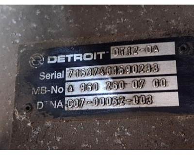 Detroit DT12-DA Transmission for a Freightliner CASCADIA