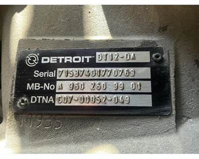 Detroit DT12-DA Transmission for a Freightliner CASCADIA