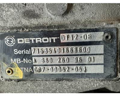 Detroit Transmission for a Freightliner CASCADIA
