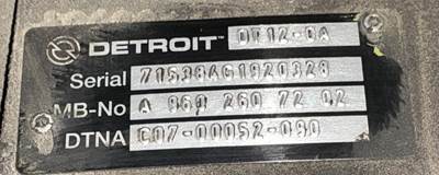 Detroit DT12-OA Transmission for a Freightliner CASCADIA