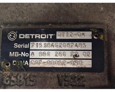 Detroit DT12-OA Transmission for a Freightliner CASCADIA