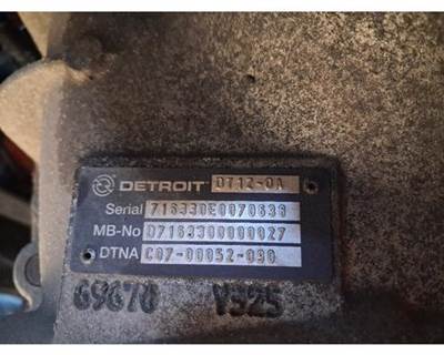 Detroit DT12-OA Transmission for a Freightliner CASCADIA