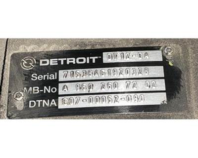 Detroit DT12-OA Transmission for a Freightliner CASCADIA