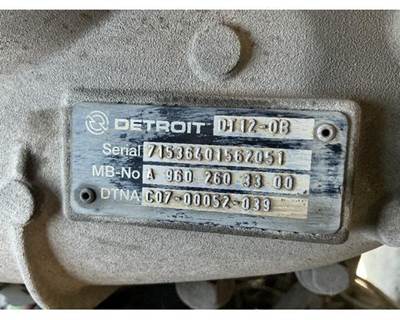 Detroit DT12-OB Transmission for a Freightliner CASCADIA