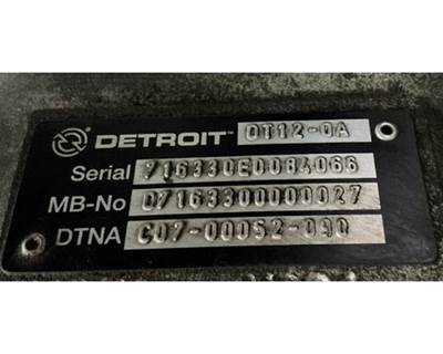 Detroit Transmission for a Freightliner CASCADIA