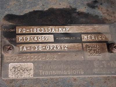 Eaton-Fuller CASCADIA Transmission for a Freightliner CASCADIA