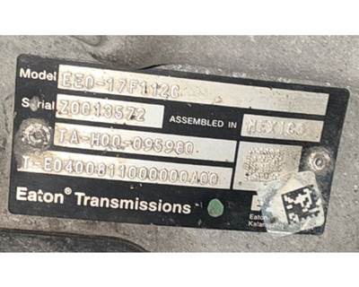 Eaton-Fuller EEO17F112C Transmission for a International LT625