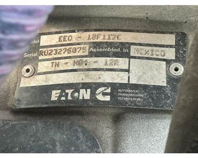 Eaton-Fuller EEO18F112C Transmission for a International LT625