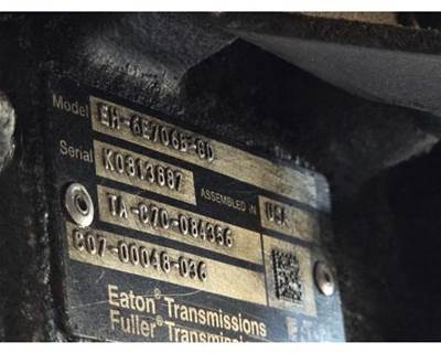 Eaton-Fuller EH6E606BCD Transmission for a Unmarked OTHER