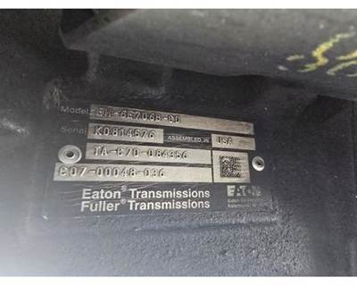 Eaton-Fuller EH6E606BCD Transmission for a Freightliner Other