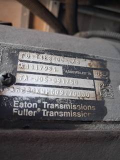 Eaton-Fuller FO14E310CLAS Transmission for a Kenworth T680