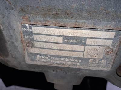 Eaton-Fuller FO16E310CLAS Transmission for a Peterbilt 587