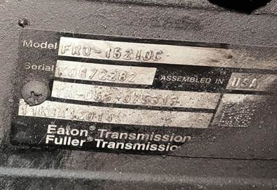 Eaton-Fuller FRO15210C Transmission for a Mack CXU612