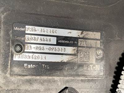 Eaton-Fuller FRO15210C Transmission for a Mack CXU612