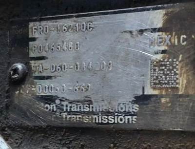Eaton-Fuller FRO16210C Transmission for a Freightliner CORONADO
