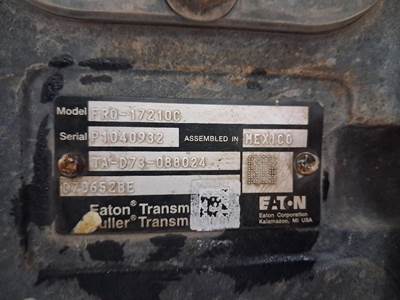 Eaton-Fuller FROF17210C Transmission for a International LT625