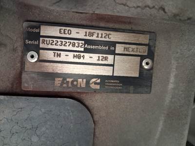 Fuller EEO-18F112C Transmission for a International LT625
