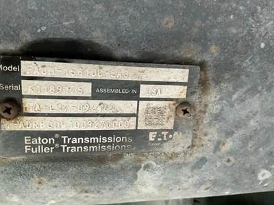 Fuller Transmission for a Kenworth T680