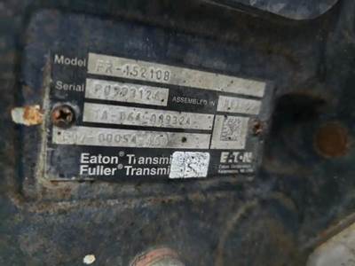 Fuller Transmission for a Freightliner Cascadia 125