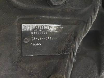 Fuller Transmission for a Mack CXU633T