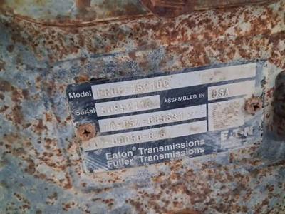 Fuller Transmission for a Western Star 4800