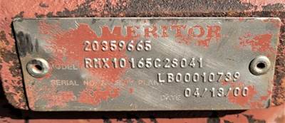 Meritor-Rockwell RMX10-165C2 Transmission for a Freightliner Century Class 120