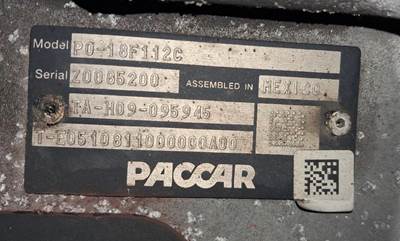 Paccar T680 Transmission for a Kenworth T680