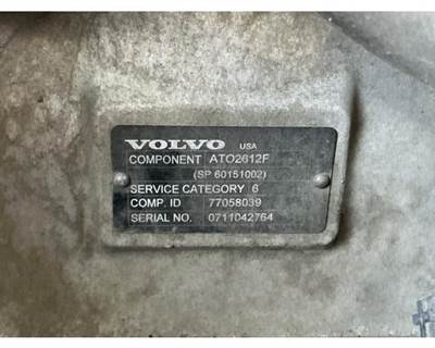 Volvo ATO2612F Transmission for a Volvo VNL