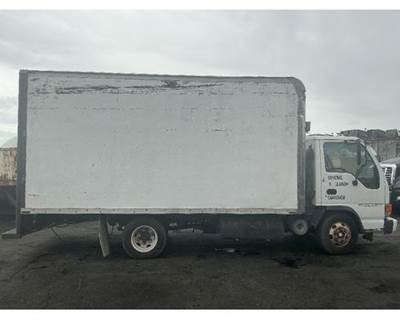 1996 Isuzu NPR 15.3 Ft Dry Box Truck Body with Roll-Up Door