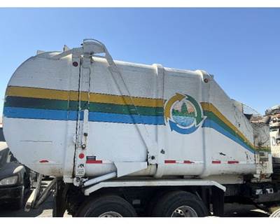 Used 2010 Peterbilt 320 Garbage Truck Body Right Side Pick-up Trash Box