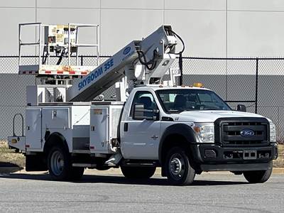 Ford F-550 35 ft Boom / Bucket Truck - 2012 SkyLift SB35E Aerial Platform Lift, Automatic