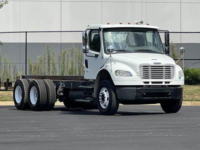 Freightliner M2 106 Tandem Axle Cab & Chassis Truck - Cummins, 270HP, 5 Speed Automatic
