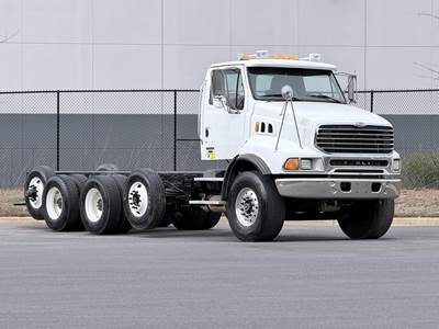 Sterling L9500 Quad Axle Cab & Chassis Truck - Mercedes-Benz, 450HP, 10 Speed Manual