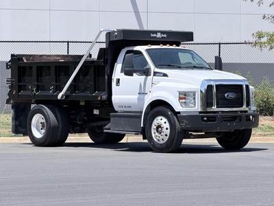 Ford F-650 Dump Truck - 6.7L POWER STROKE 300HP, Automatic, 12' Dump