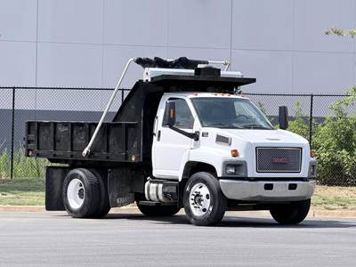 GMC TopKick C7500 Single Axle Dump Truck - Isuzu 300HP, Automatic, 12' Dump
