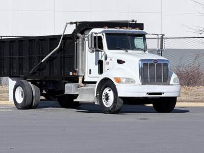 Peterbilt 337 Single Axle Dump Truck - Paccar 220HP, 6 Speed Allison Rds Automatic, 18' Dump