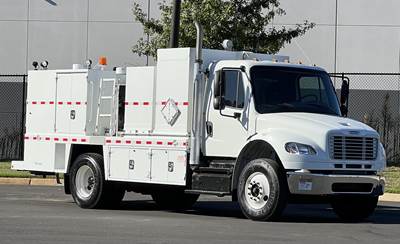Freightliner M2 106 Single Axle Fuel & Lube Truck - Cummins, 260HP, 10 Speed Manual