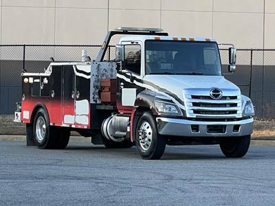 Hino 268 Single Axle Fuel & Lube Truck - J08E-WU, 230HP, Automatic