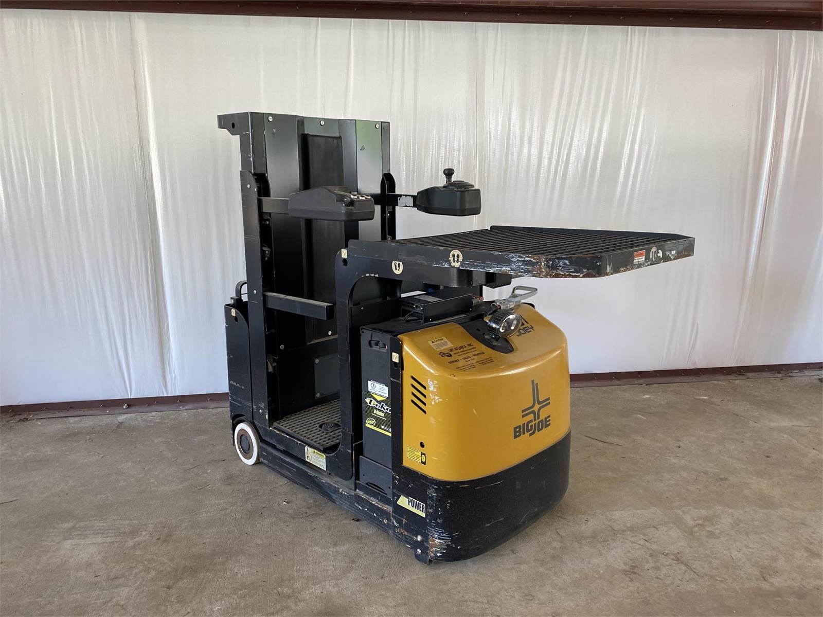 2017 Big Joe J1 JOEY Order Picker Forklift For Sale, 1,311 Hours