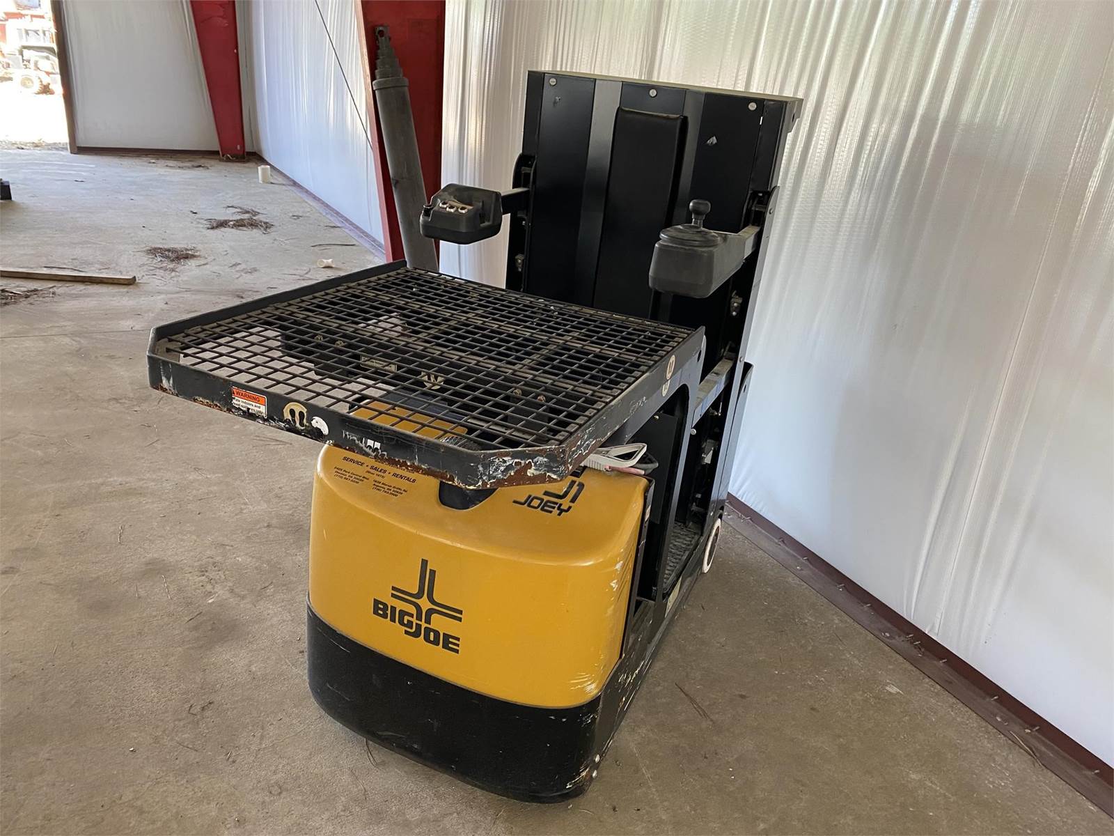 2017 Big Joe J1 JOEY Order Picker Forklift For Sale, 1,311 Hours