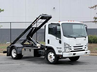 Isuzu NPR HD Single Axle Roll Off Truck - Gm, 6 Speed Automatic