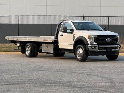 Ford F-600 Single Axle Rollback Tow Truck - 6.7L POWER STROKE, 330HP, Automatic