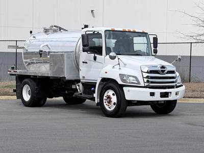 Hino L6 Single Axle Sewer / Septic Truck - Cummins, 240HP, Automatic